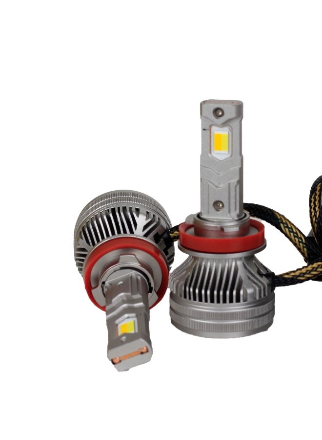 إليت لمبة أمامية LED للسيارة H11 بتحكم بلوتوث ذكي - Image 3